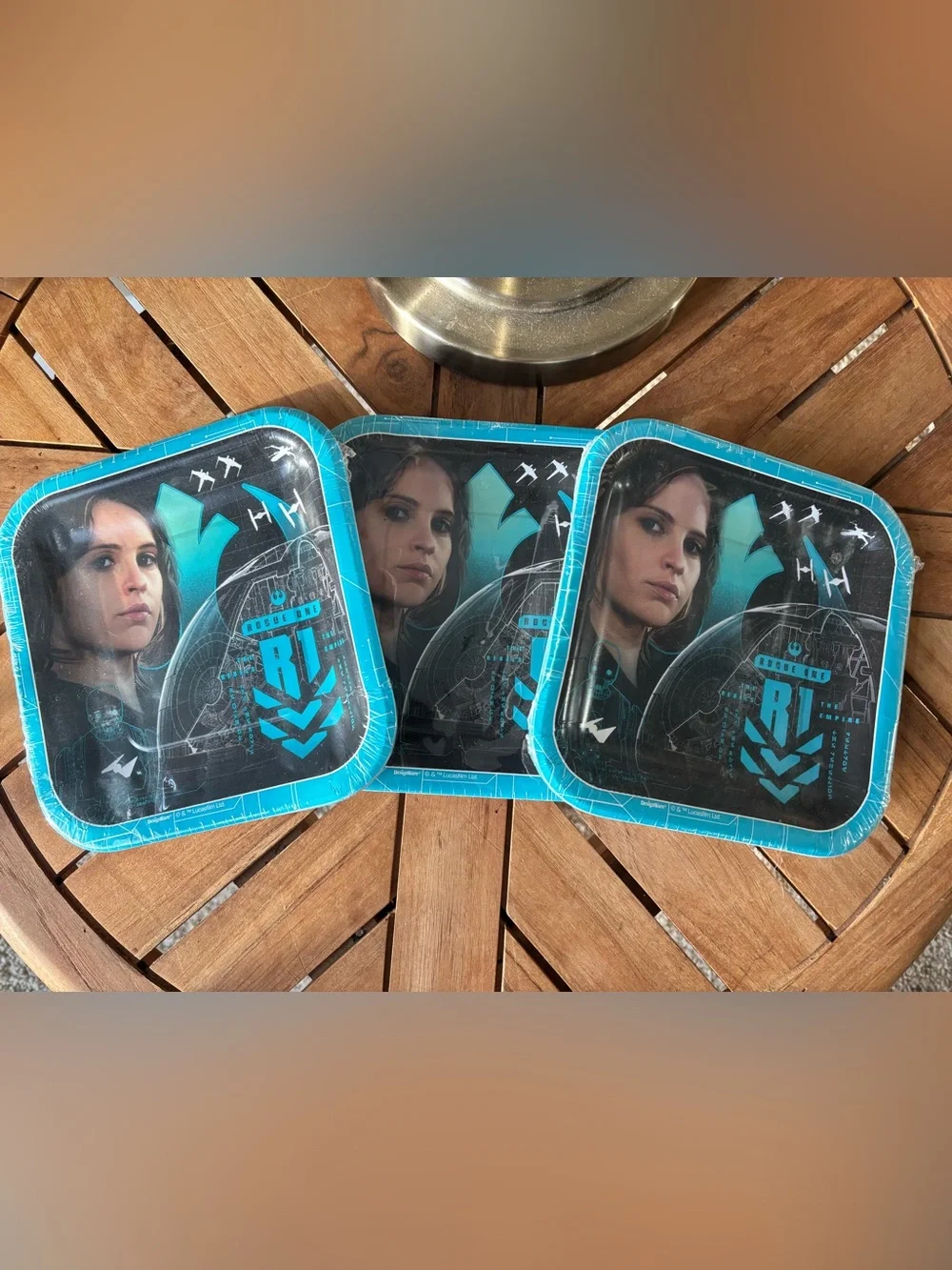NWT 3 Packs Rogue One Star Wars Birthday Party Plates LOT